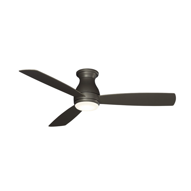 52″Ceiling Fan from the Hugh 52 Collection in Matte Greige Finish by Fanimation