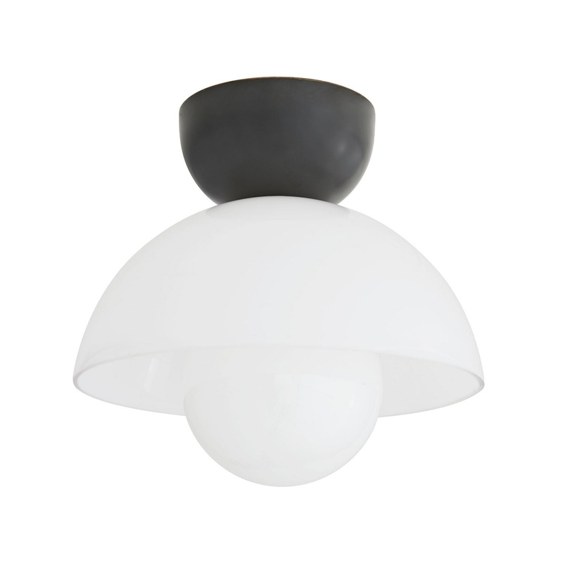 Arteriors 49386 Donley One Light Flush Mount Bronze