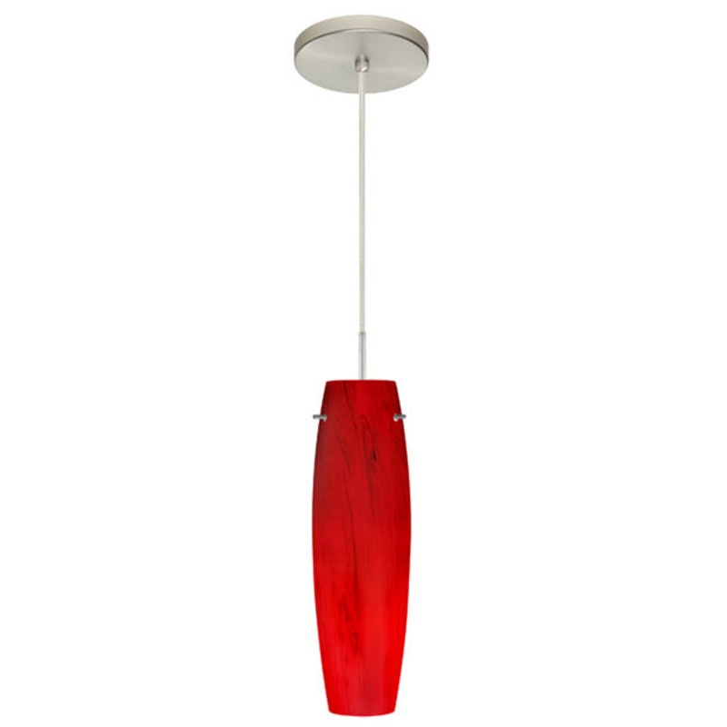 Besa 1BT-4121MA-SN Tu Tu One Light Pendant Satin Nickel