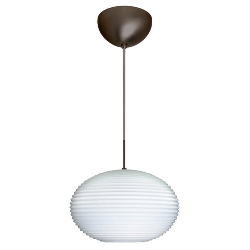 Besa 1JC-491307-BR Pape One Light Pendant Bronze