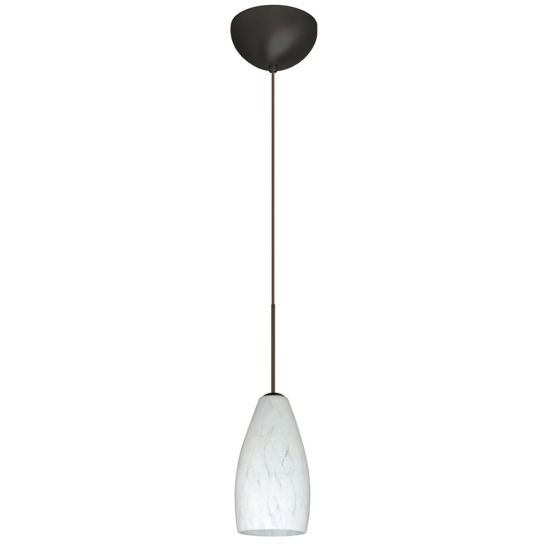 Besa 1XC-719819-BR Karli One Light Pendant Bronze