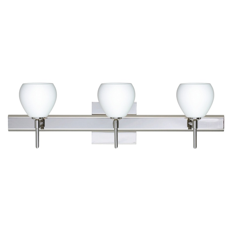 Besa 3SW-560507-CR-SQ Tay Tay Three Light Wall Sconce Chrome (Discontinued)