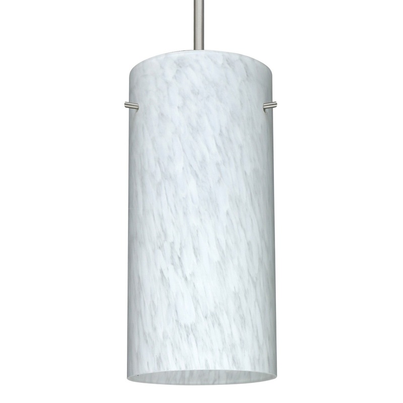 Besa J-412019-SN Besa Stilo 12 Pendant One Light Pendant Satin Nickel