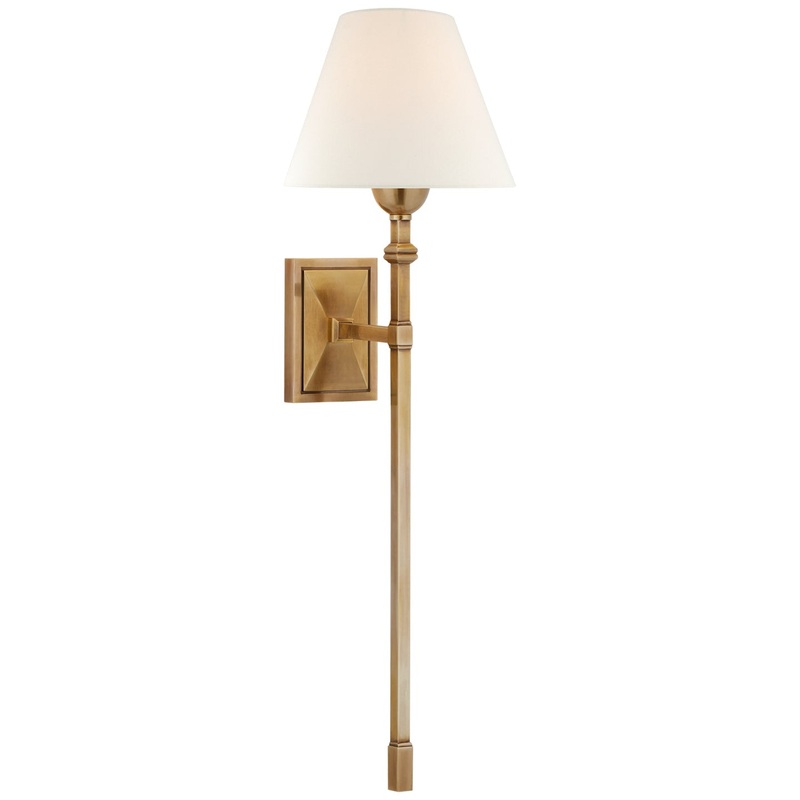One Light Wall Sconce from the Jane Collection in Hand-Rubbed Antique Brass Finish by Visual Comfort Signature