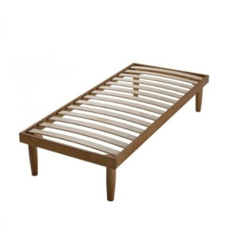 Baldiflex Emporio- Rete Singola in Legno Naturale Ortopedica a Doghe. Misura 80×190 cm