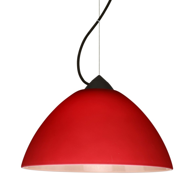 Besa 1KX-420131-BK Besa Tessa Pendant One Light Pendant Black
