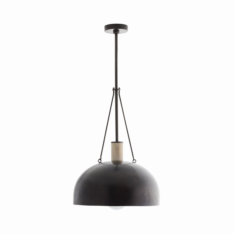 Arteriors 44780 Madea One Light Pendant Bronze