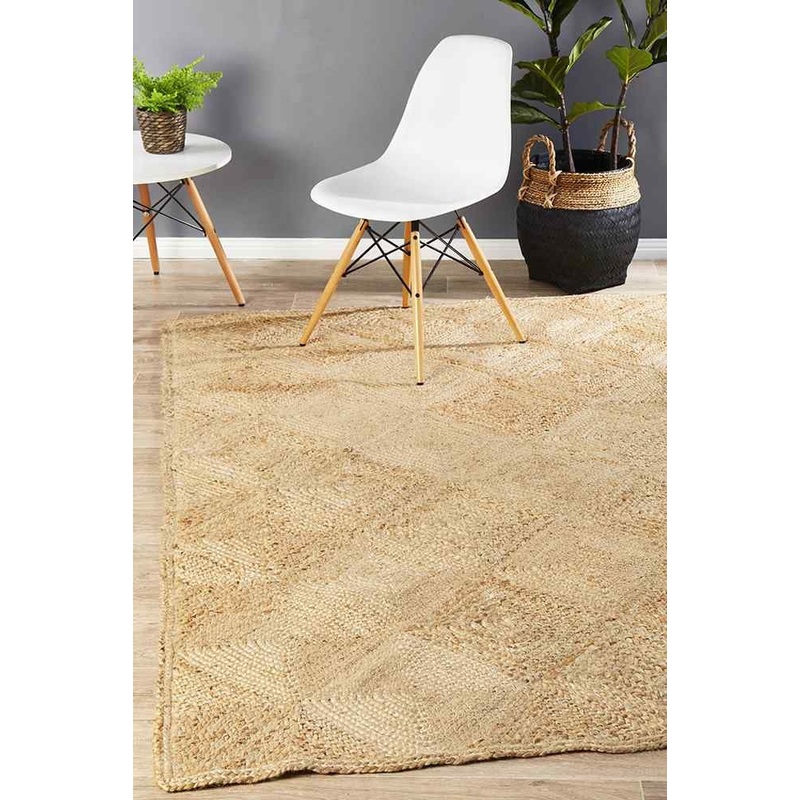 Atrium Hatch Natural By Rug Culture – 270X180CM – RECTANGLE