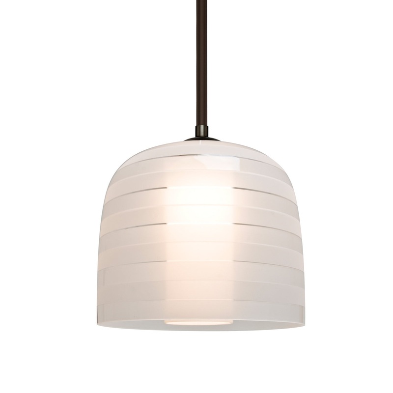 Besa 1TT-MITZI7FR-BR Mitzi 7 One Light Pendant Bronze
