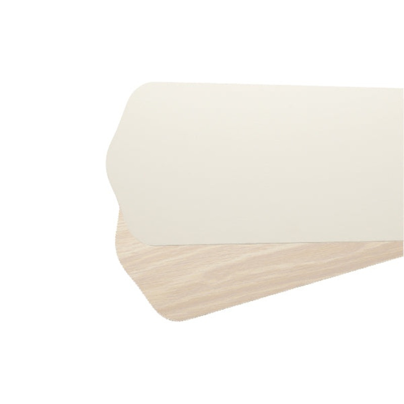 Fan Blades from the CHATEAUX Collection in Antique White / Washed Oak Finish by Quorum
