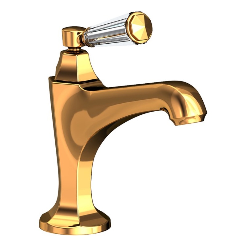 Lavatory Faucet Metropole 1 Lever ADA Polished Gold PVD 1.2 Gallons per Minute Brass Spout Height 4-1/3 Inch