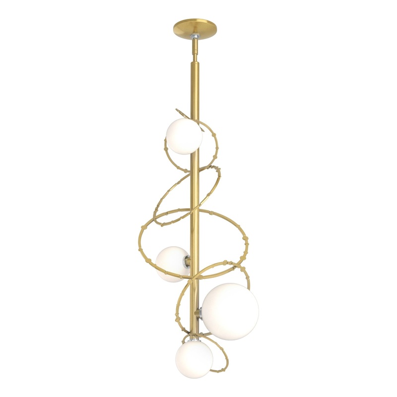 Olympus Vertical Pendant Modern Brass