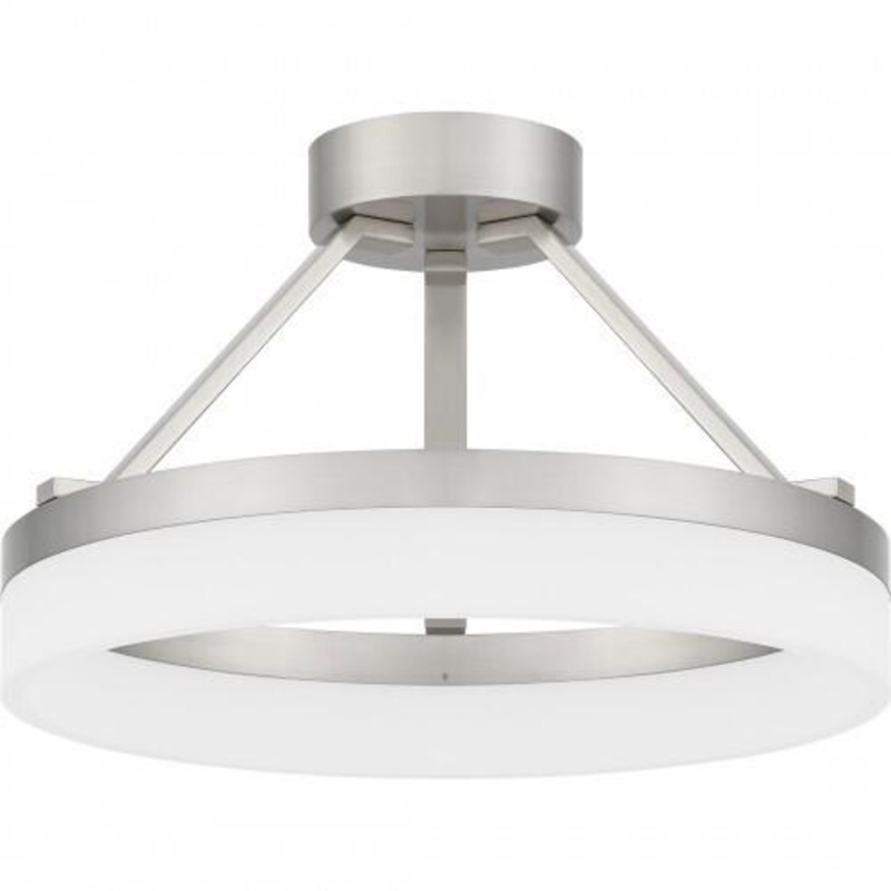 Quoizel PCOH1716BN Cohen Semi flush mount led light brushed nicke Semi-Flush Mount