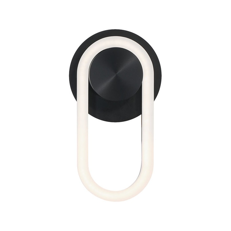 Swing 14″ Outdoor Wall Mount Black