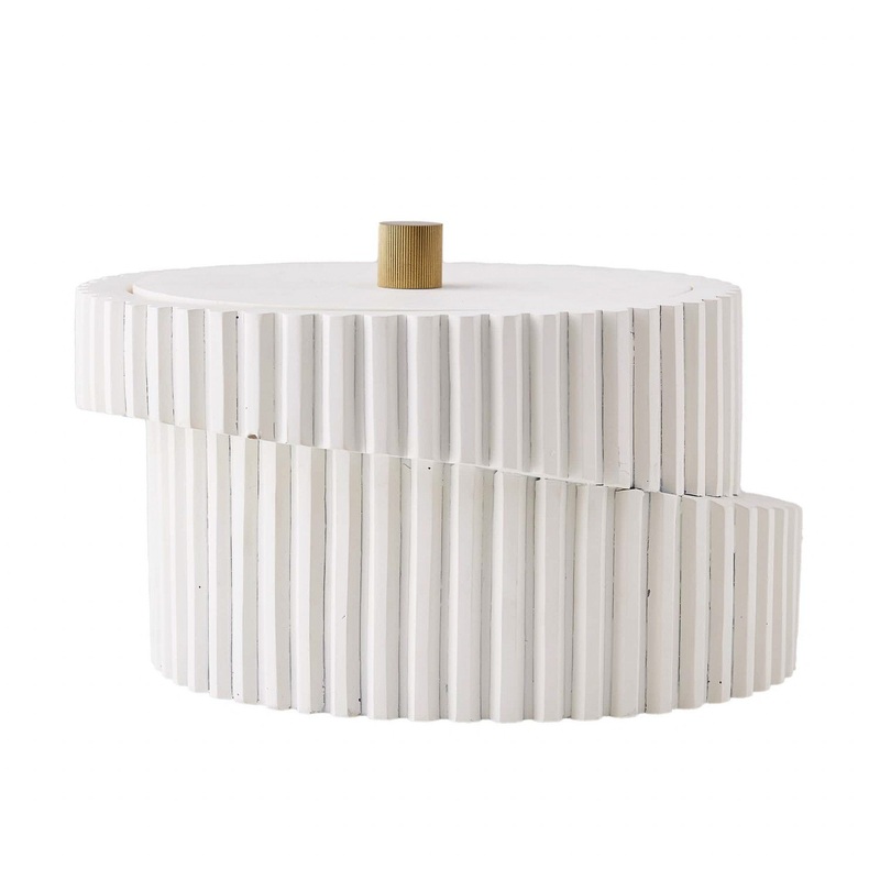 Arteriors ARC01 Whittaker Container Ivory