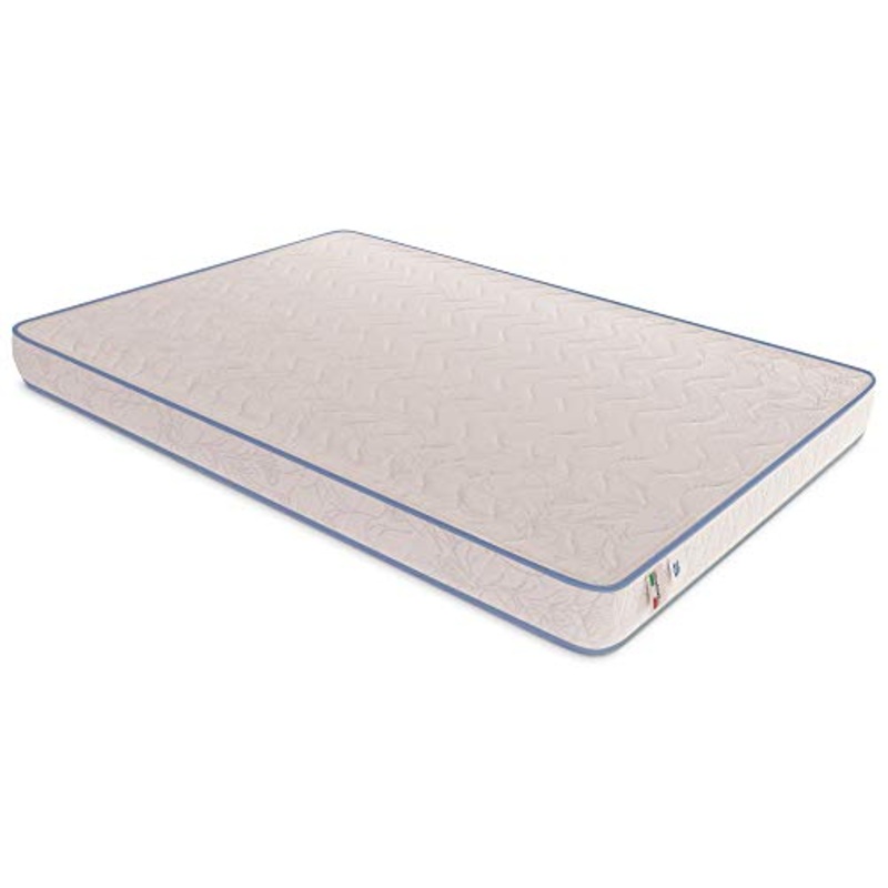 Baldiflex Emporio Materasso Singolo Easy Basic M, H 15 cm in Poliuretano Espanso Waterfoam, Ortopedico, Antiacaro, Misura 85×190 cm