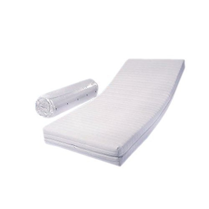 DINAFLEX Materasso SOTTOCOSTO, 95X190 Alto 18,5 CM in Poliuretano ESPANSO WATERFOAM, Ortopedico Anallergico E ANTIACARO, Extra Comfort
