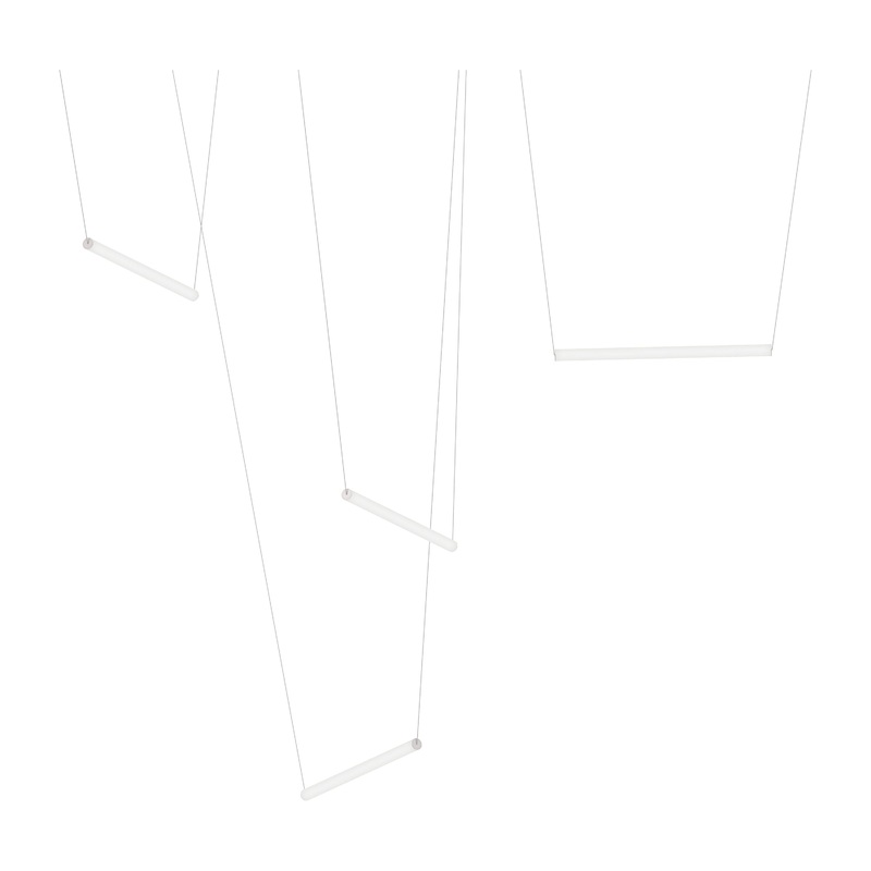 Yo Linea 4-Luminaire Configuration Natural Anodized