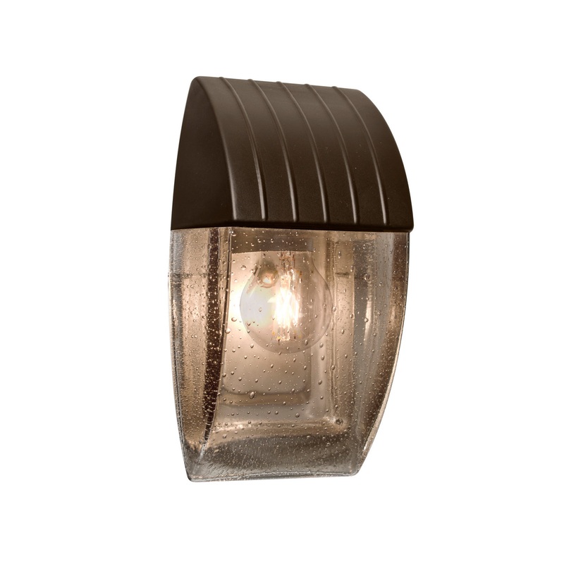 Besa AQUACP-SM-EDIL-BR Costaluz Aqua LED Outdoor Wall Sconce Bronze