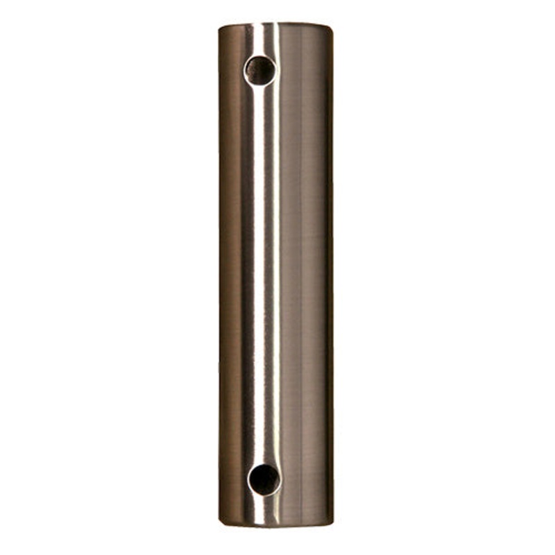 Fanimation DR1SS-24SSBNW Downrods 24in Stainless Steel Downrod Plated Brushed Nickel