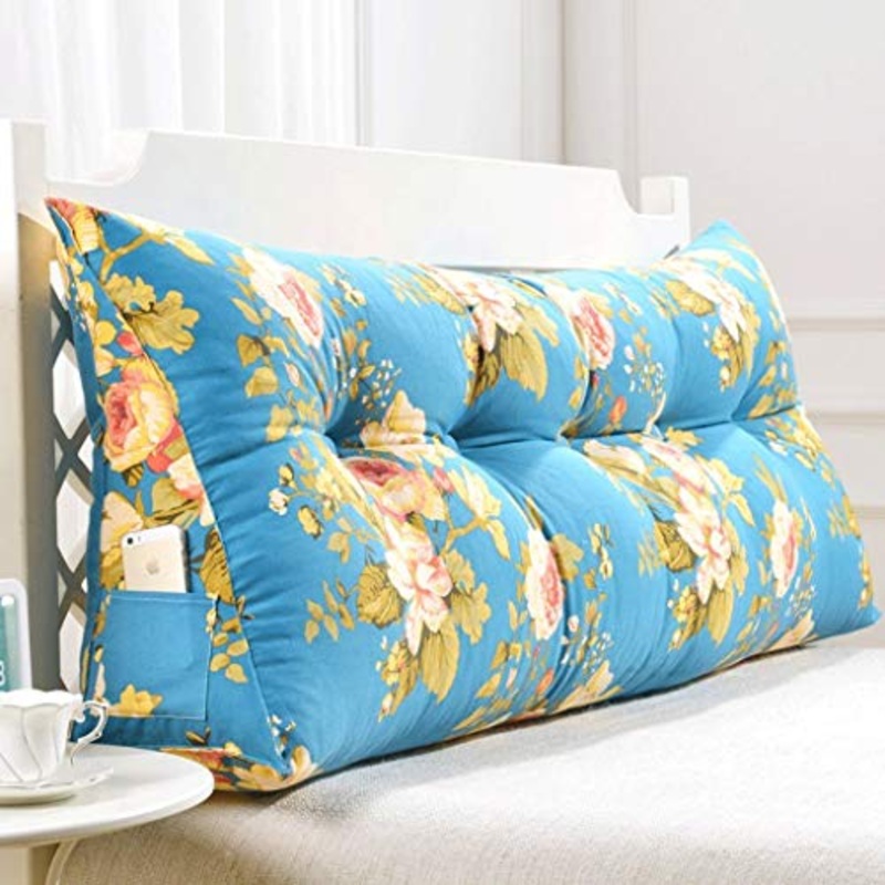 HYY-YY – Testiera per divano con schienale doppio, morbida, per letto Tatami, cuscino lombare in vita, colore: V, dimensioni: 150 cm