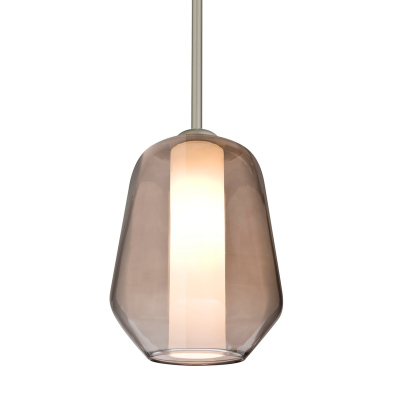 Besa 1TT-LINKSM-LED-SN Link LED Pendant Satin Nickel