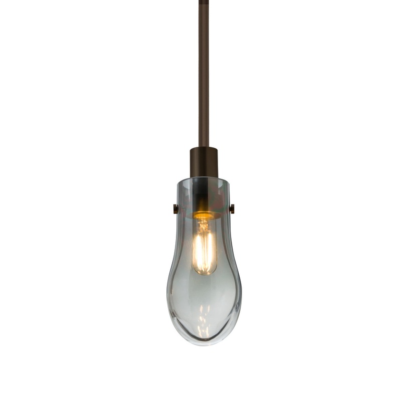 Besa 1TT-WISHSM-EDIL-BR Wish One Light Pendant Bronze