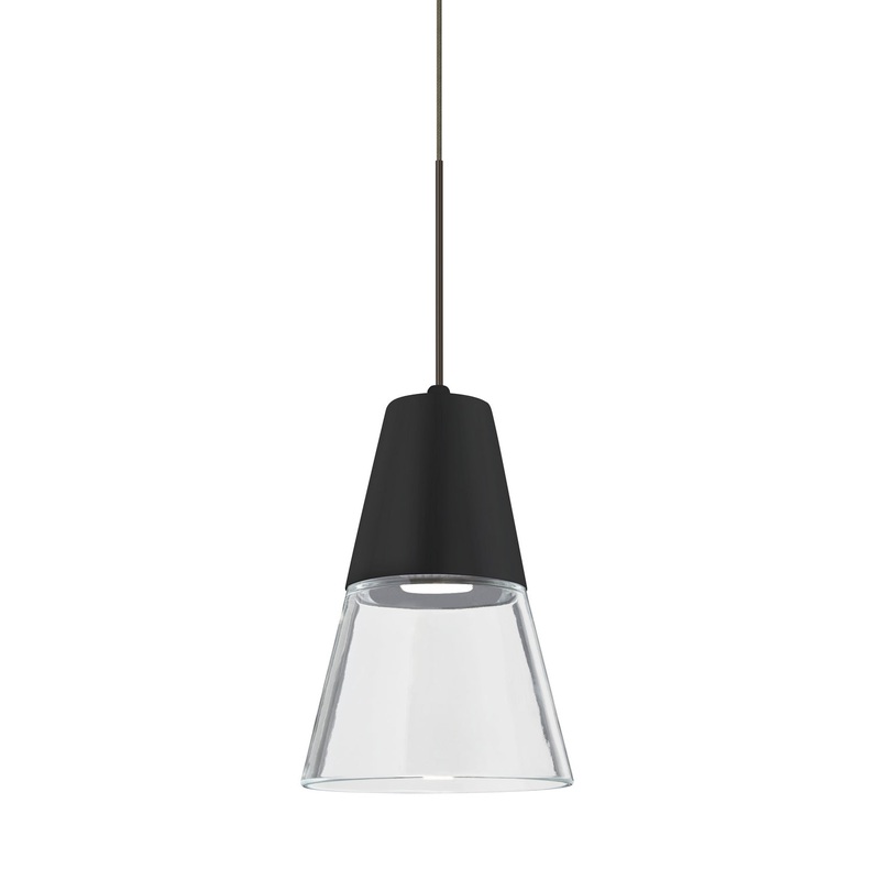 Besa 1XT-TIMO6BC-LED-BR Timo 6 One Light Pendant Bronze