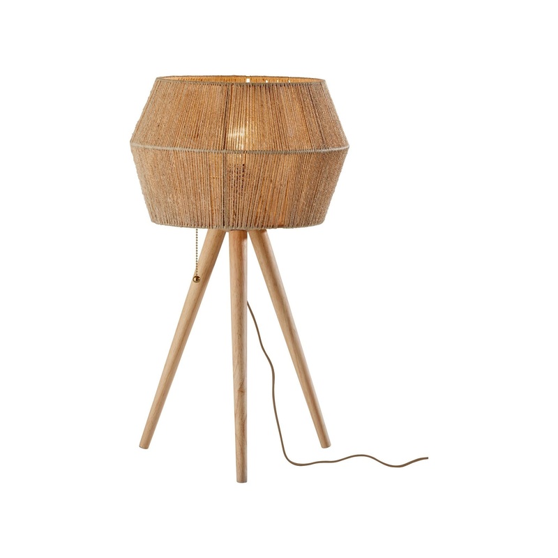 Montana Table Lamp Natural Wood