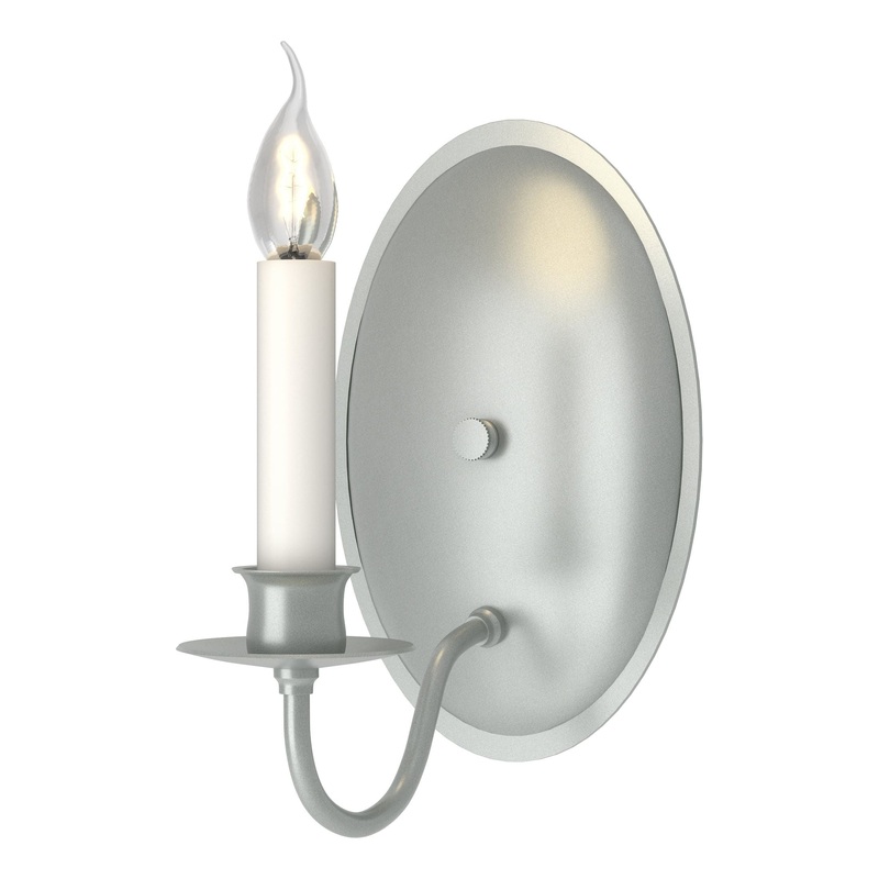 Simple Lines Sconce Vintage Platinum