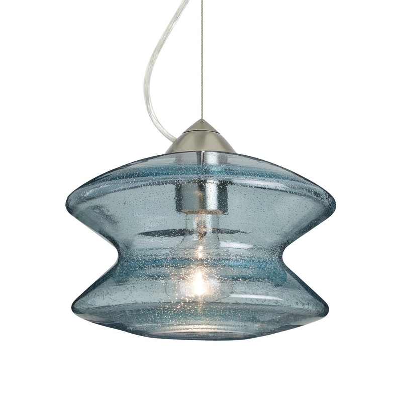 Besa 1KX-ZENBL-EDIL-SN Besa Zen Cable Pendant LED Pendant Satin Nickel