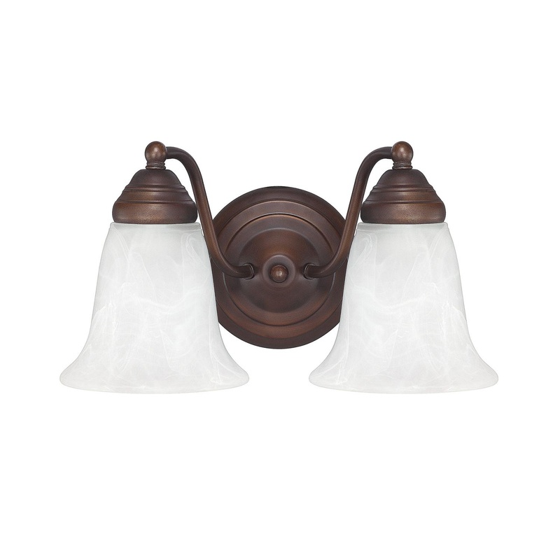 Capital Lighting 1362BB-117 Brady 2 Light Vanity Burnished Bronze
