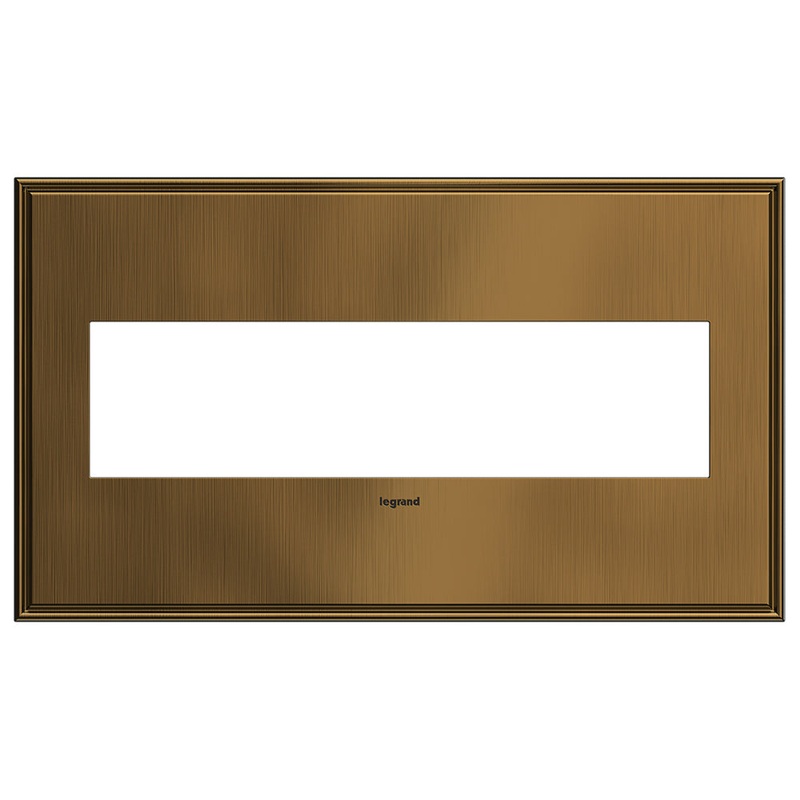 Wall Plate from the Adorne Collection in Coffee Finish by Legrand