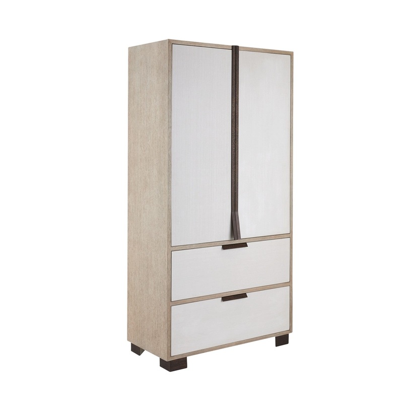 Arteriors FNS12 Dorsey Cabinet Beige/Smoke/Bronze