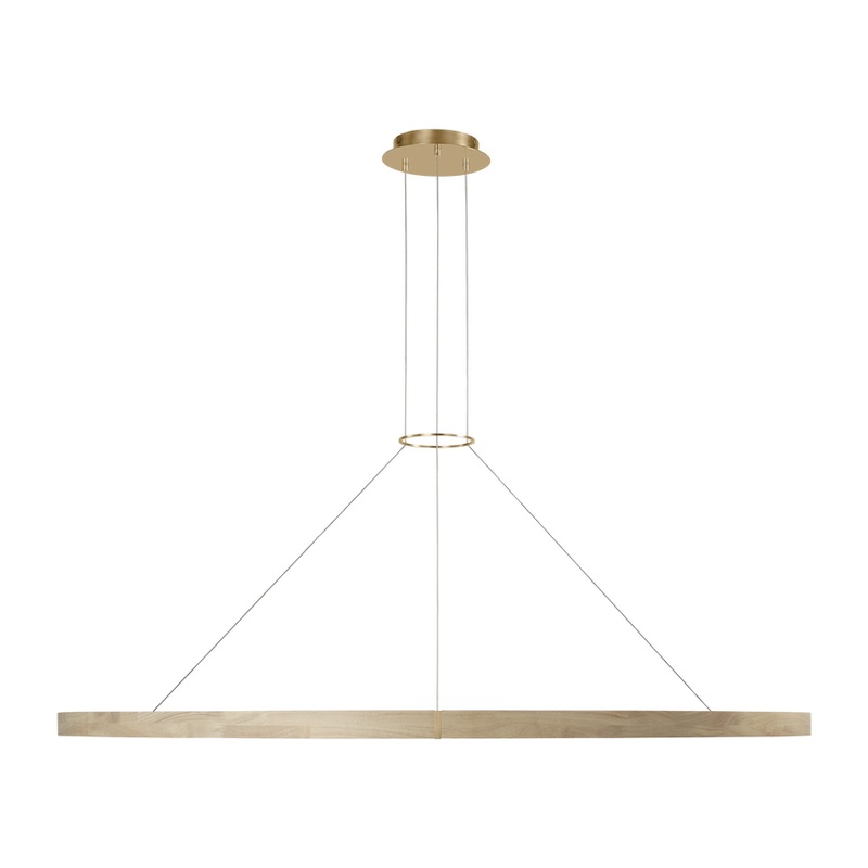 Ashok 65 Chandelier Hand Rubbed Antique Brass