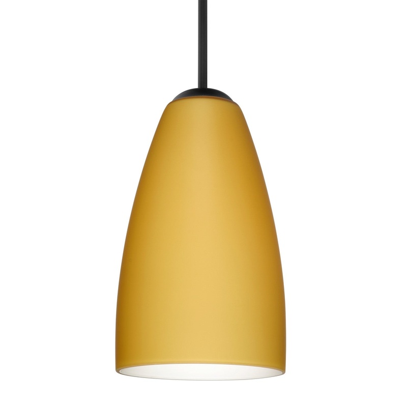 Besa J-1511VM-BK Besa Riva 9 Pendant One Light Pendant Black