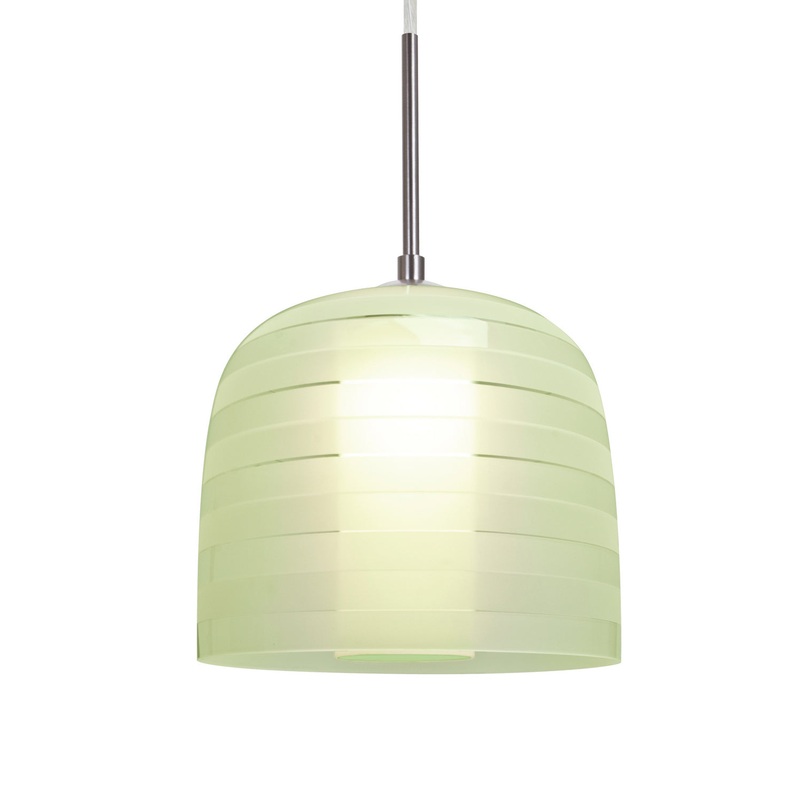 Besa J-MITZI7CR-SN Mitzi 7 One Light Pendant Satin Nickel