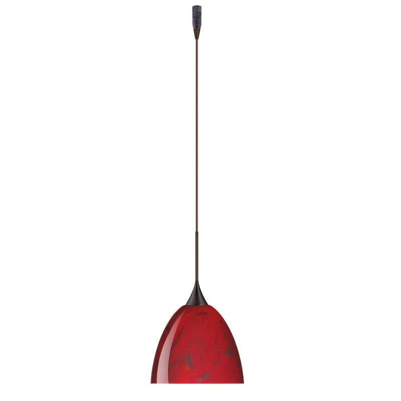 Besa RXP-7570MA-BR Sasha One Light Pendant Bronze (Discontinued)