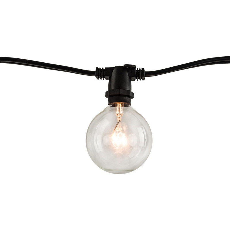 Bulbrite 810054 String String Light Black