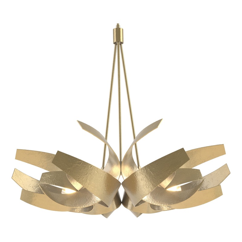 Corona Large Pendant Modern Brass