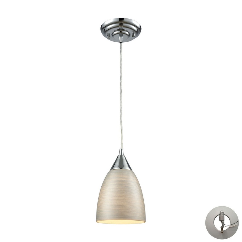 ELK Home 56530/1-LA Merida One Light Mini Pendant Polished Chrome