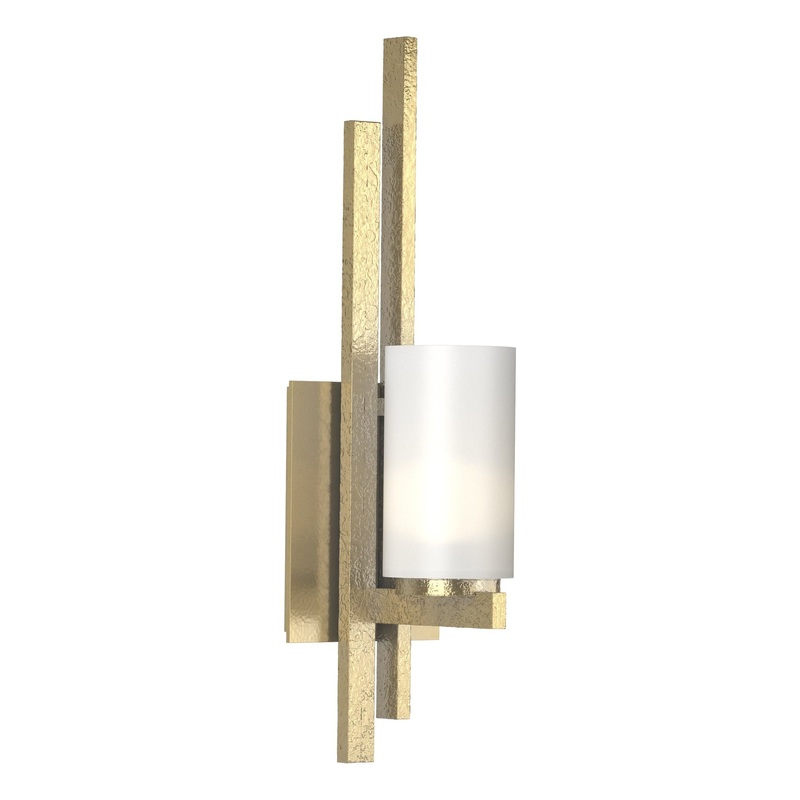 Ondrian 1-Light Sconce Modern Brass Left