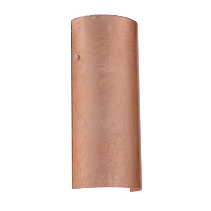 One Light Wall Sconce from the Torre Collection in Polished Nickel Finish by Besa