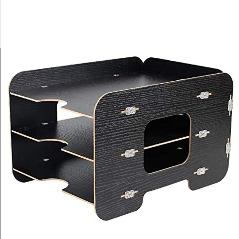 Schedario Classificatore Verticale Cartella del Desktop, Portariviste in Legno Scaffale per Cancelleria A pi Piani, Forniture per Ufficio O Articoli per La Casa (Size : #21)