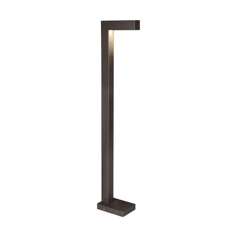 Strut 42 Outdoor Bollard Bronze 3000K In-Line Fuse