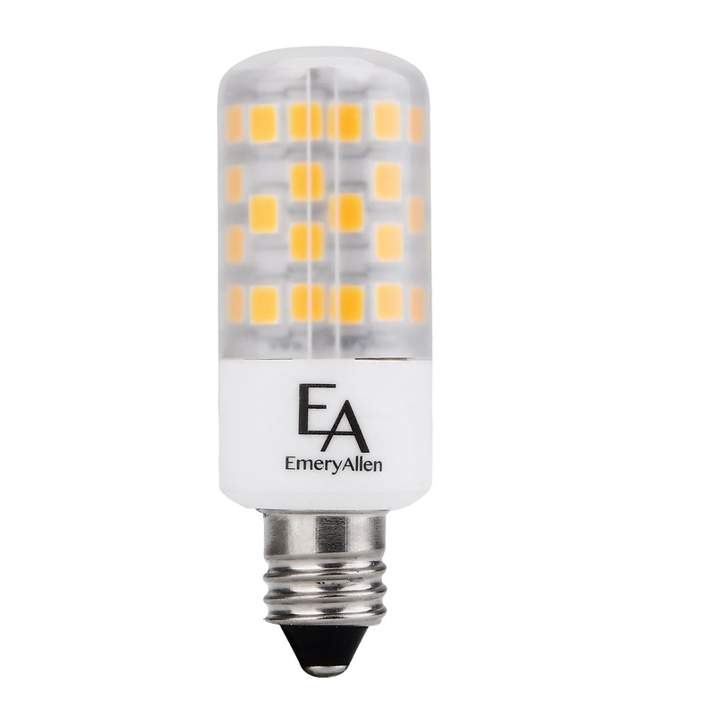 4.50 Watt Mini-Can LED, 450  Lumens, E11 Mini-Can base, 120 Volt Light Bulb by Emery Allen
