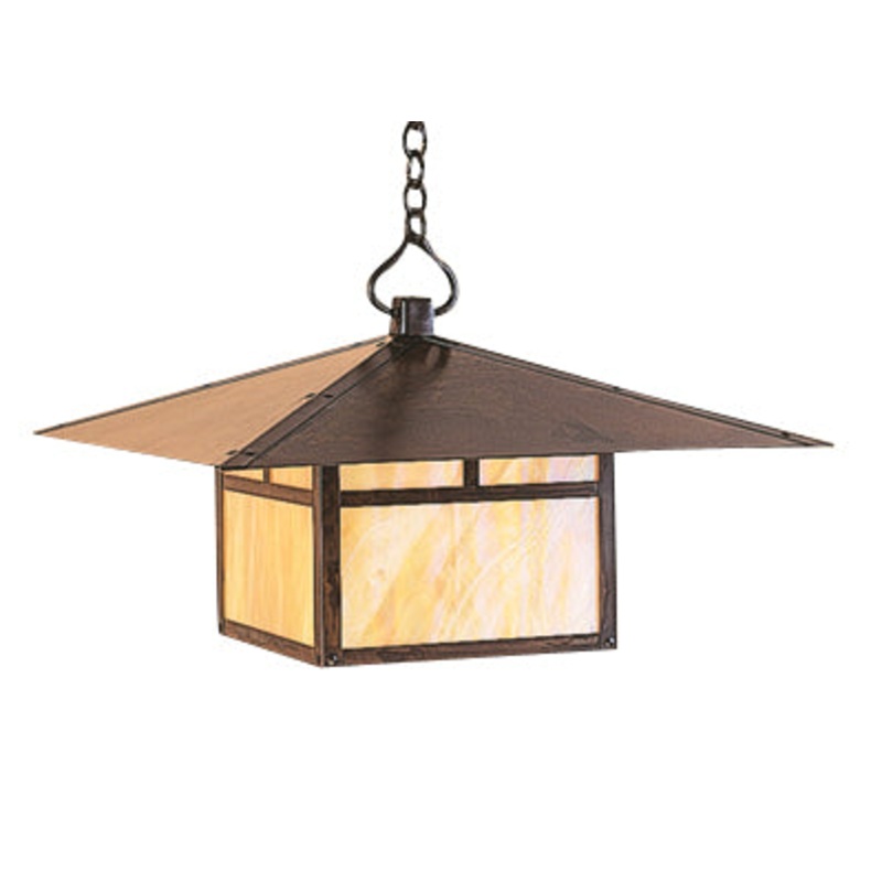 Arroyo MH-24TGW-BZ Monterey One Light Pendant Bronze