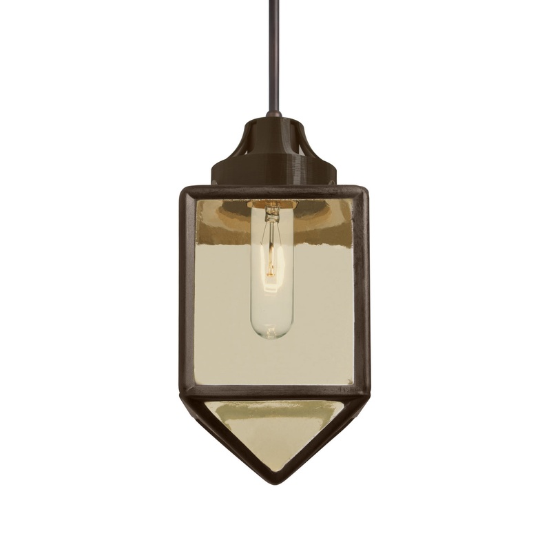 Besa 1JC-BRAVOBR-BR Bravo One Light Pendant Bronze (Discontinued)