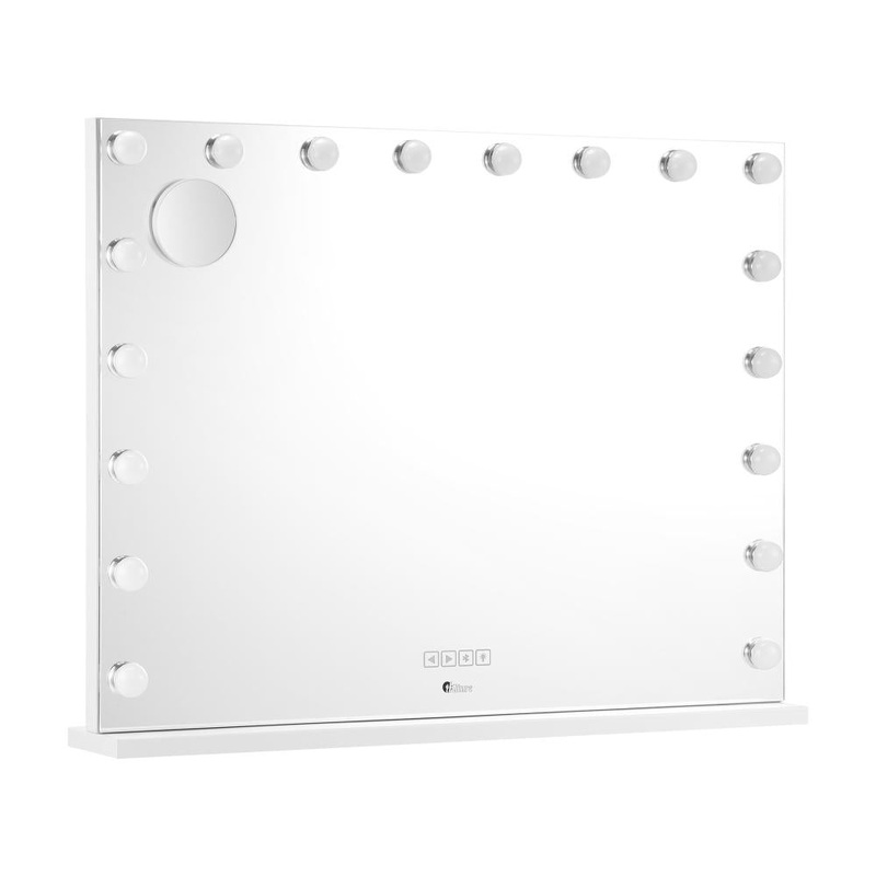 Bluetooth Hollywood Makeup Mirrors with LED 80x58cm