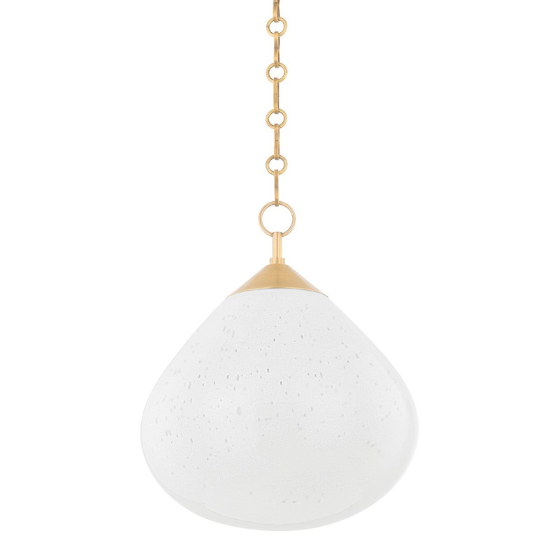 Corbett Lighting 362-14-VB Semilla One Light Pendant Vintage Brass